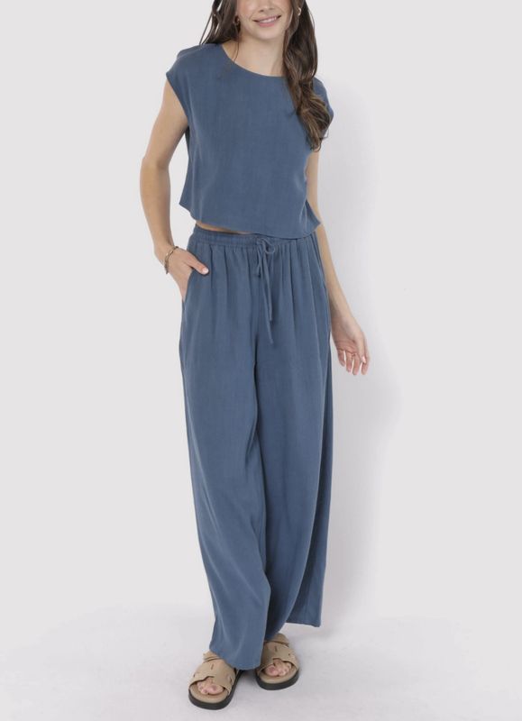 Linen Blend Pants