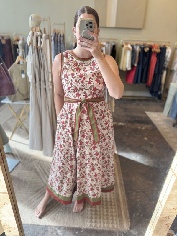 Floral Maxi with Belt