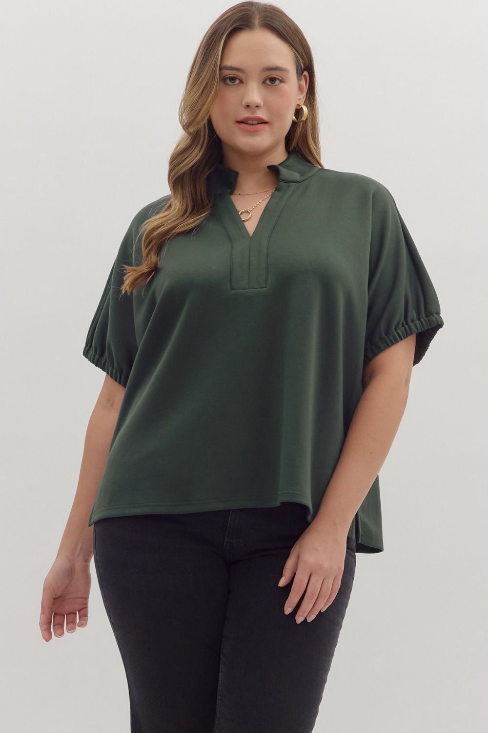 Knit V-Neck