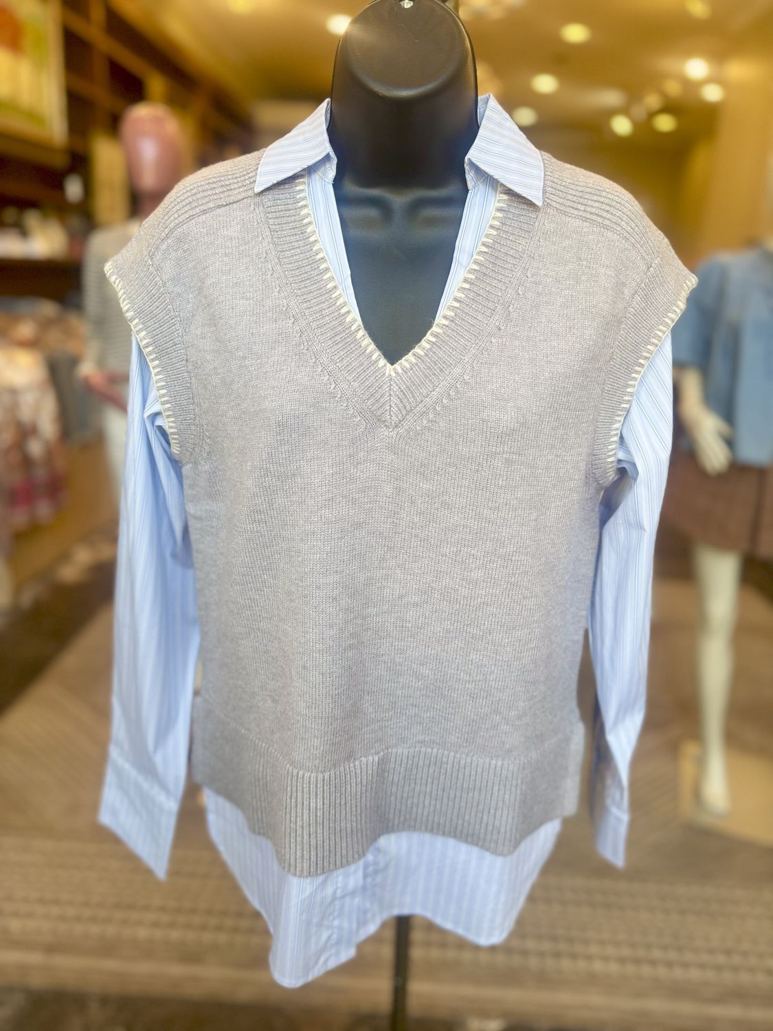 Layered Sweater