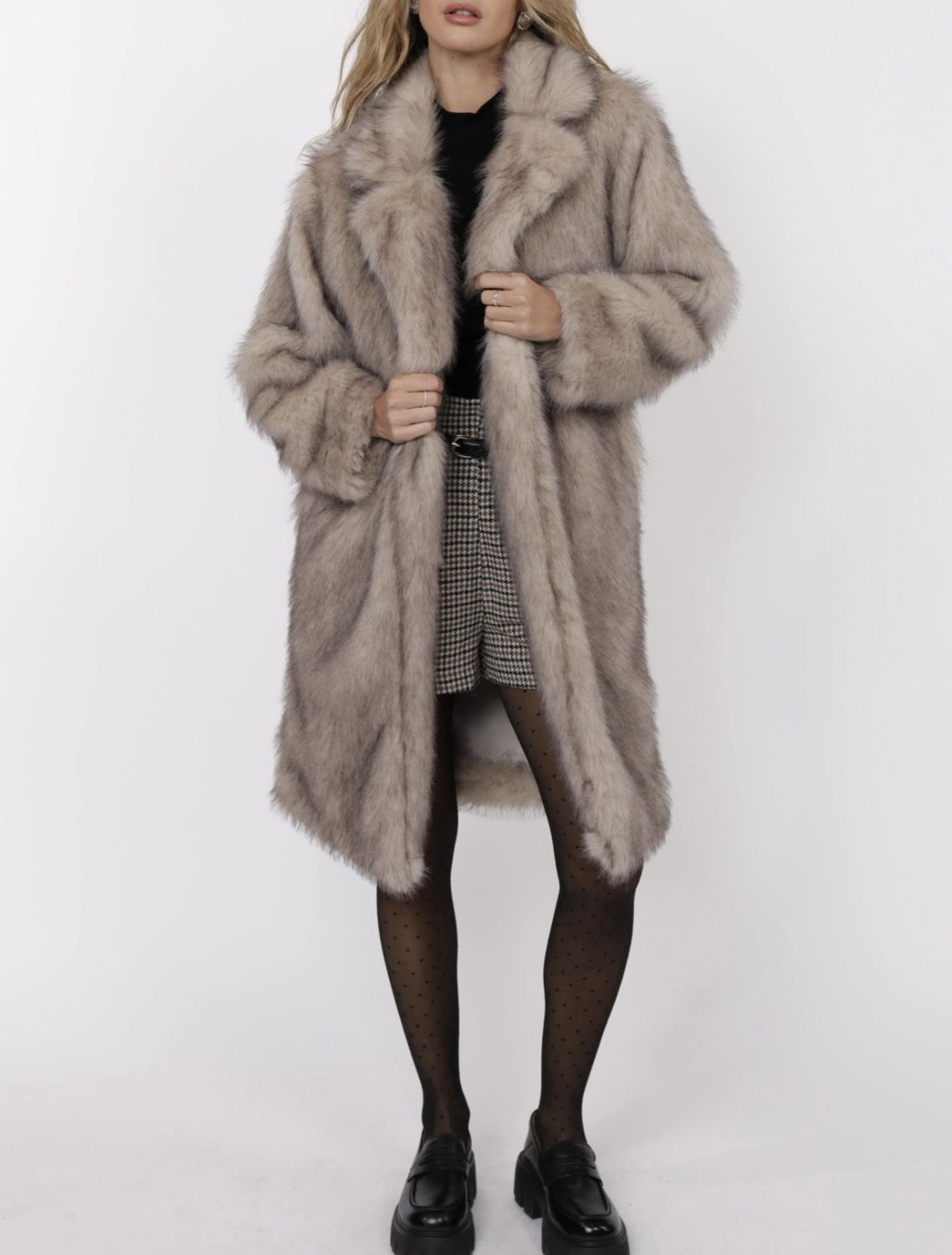 Faux Fur Coat