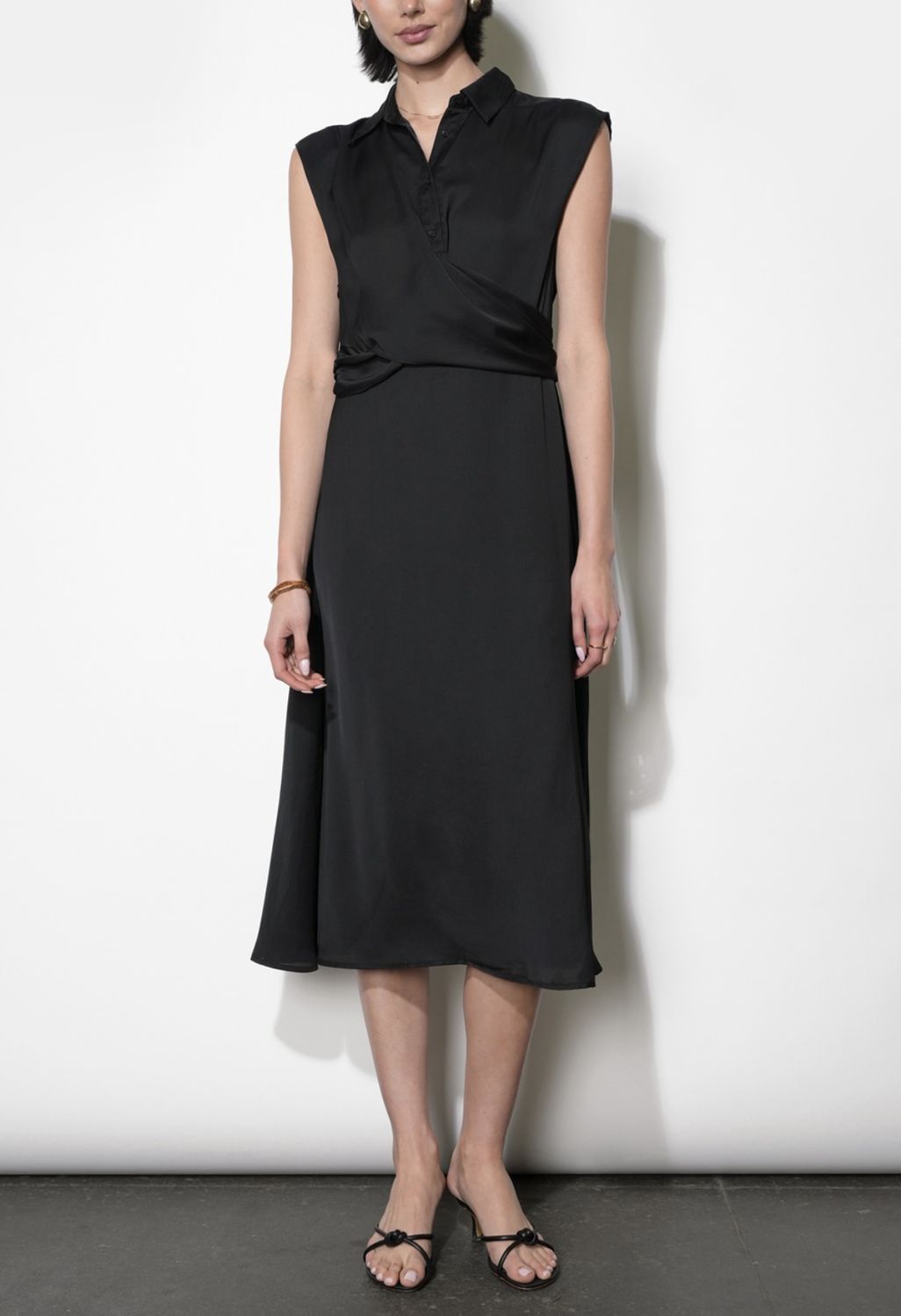 Xena Wrap Midi Dress