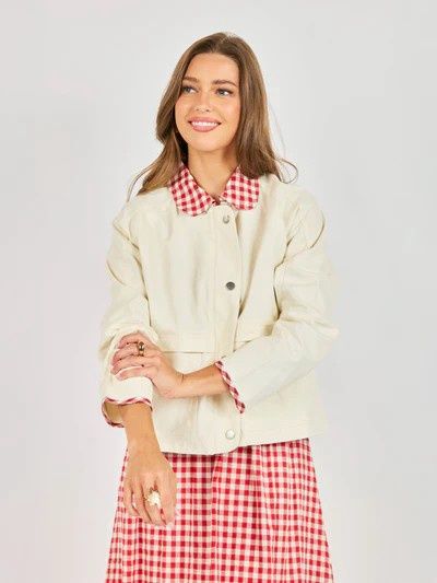 Gingham Barn Jacket