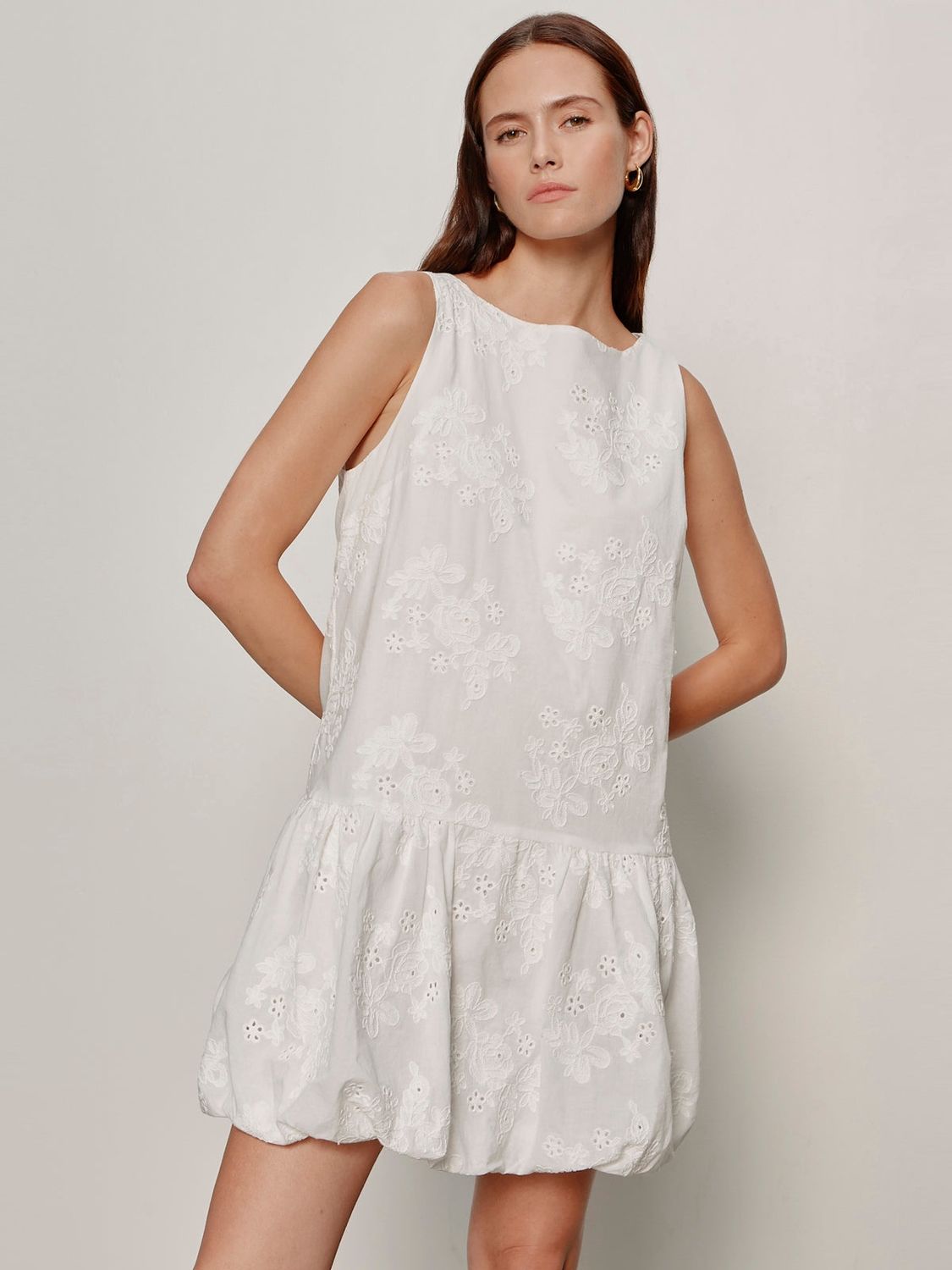 Eyelet Bubble Dress