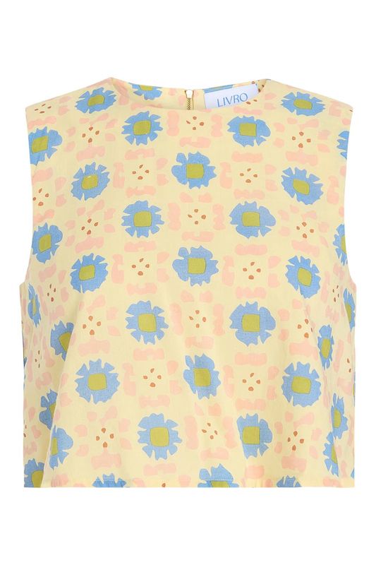 Porch Posy Crop Top