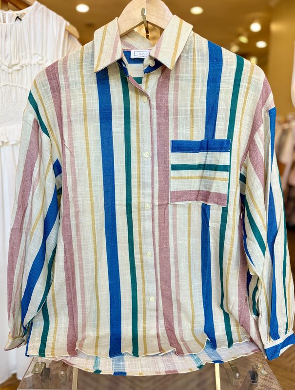 Sail Away Button Up