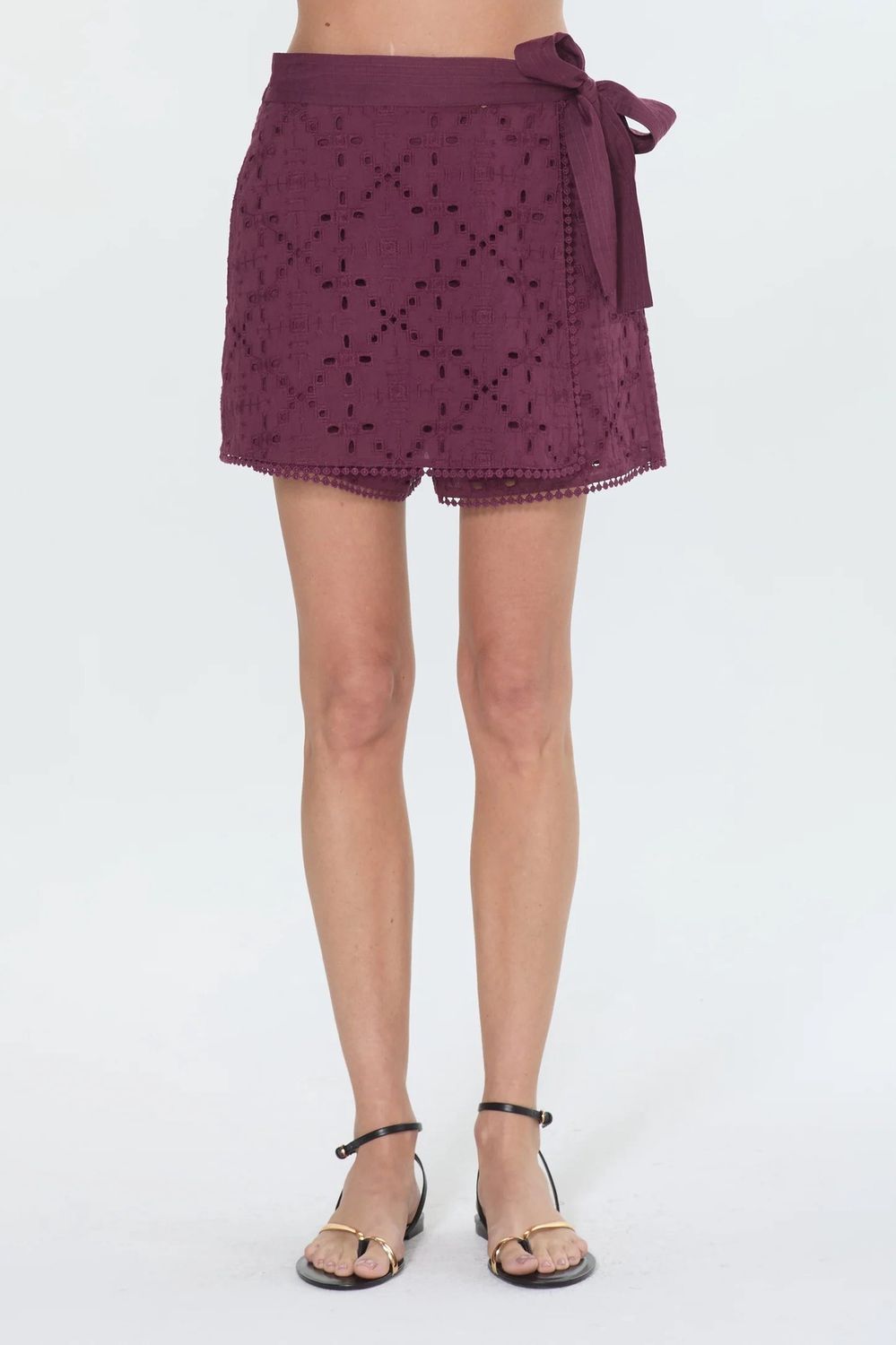Eyelet Skort