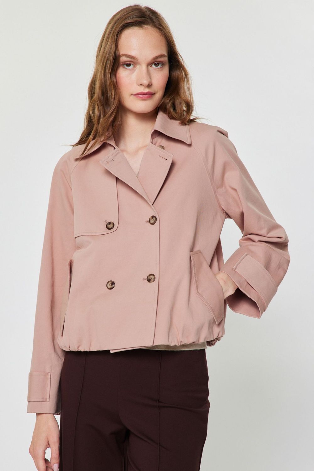 Short Trench Jacket