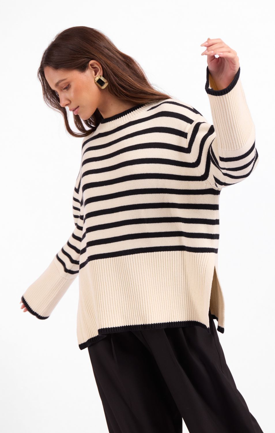 Flynn Striped Sweater