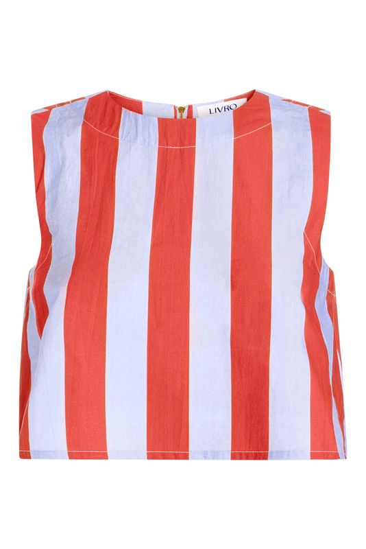 Striped Crop Top