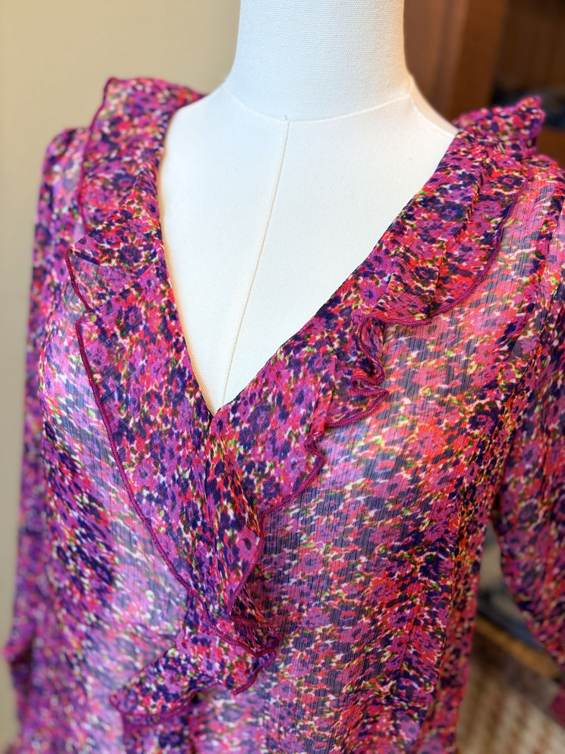 Liza Ruffled Blouse
