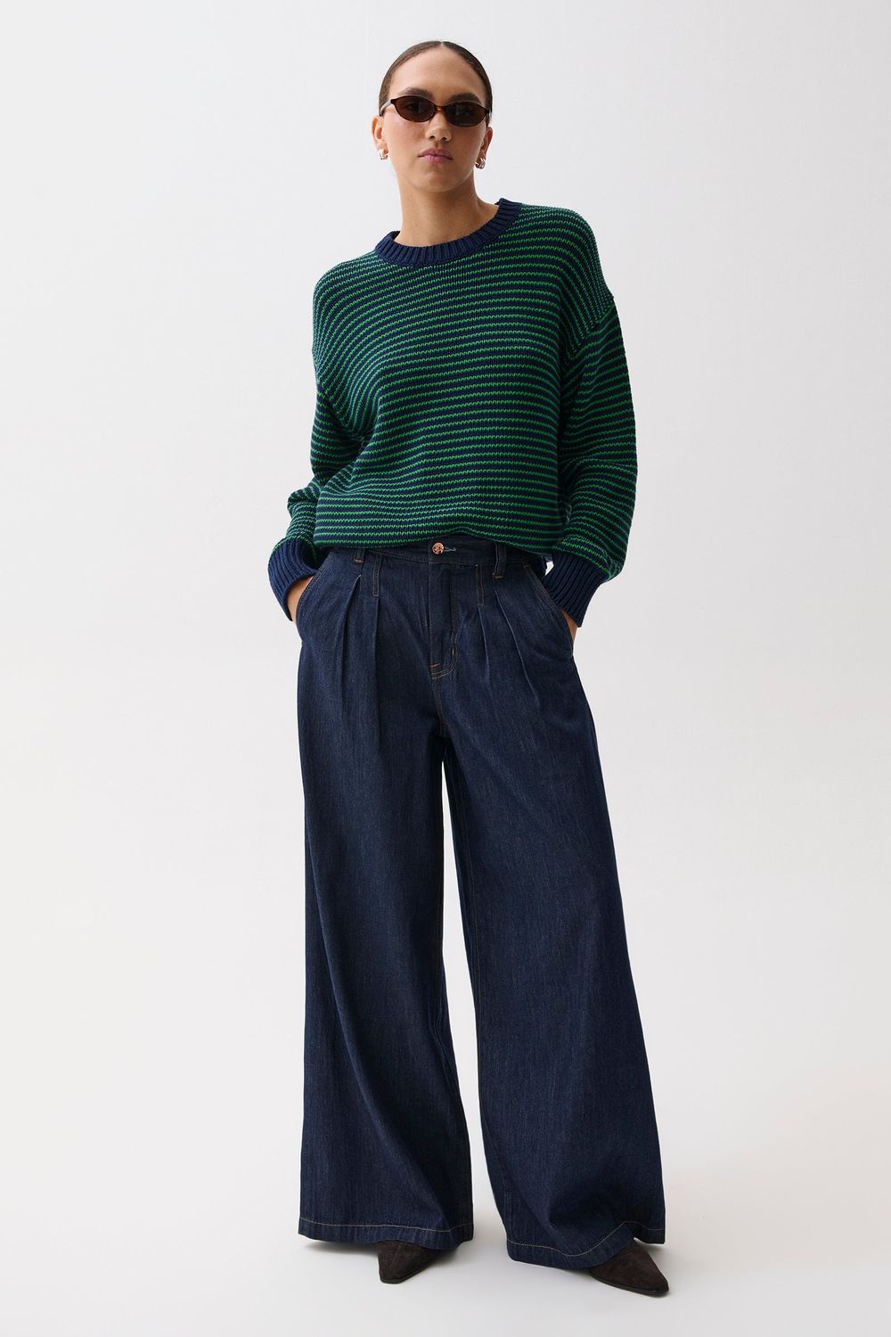 Delphine Denim Trousers