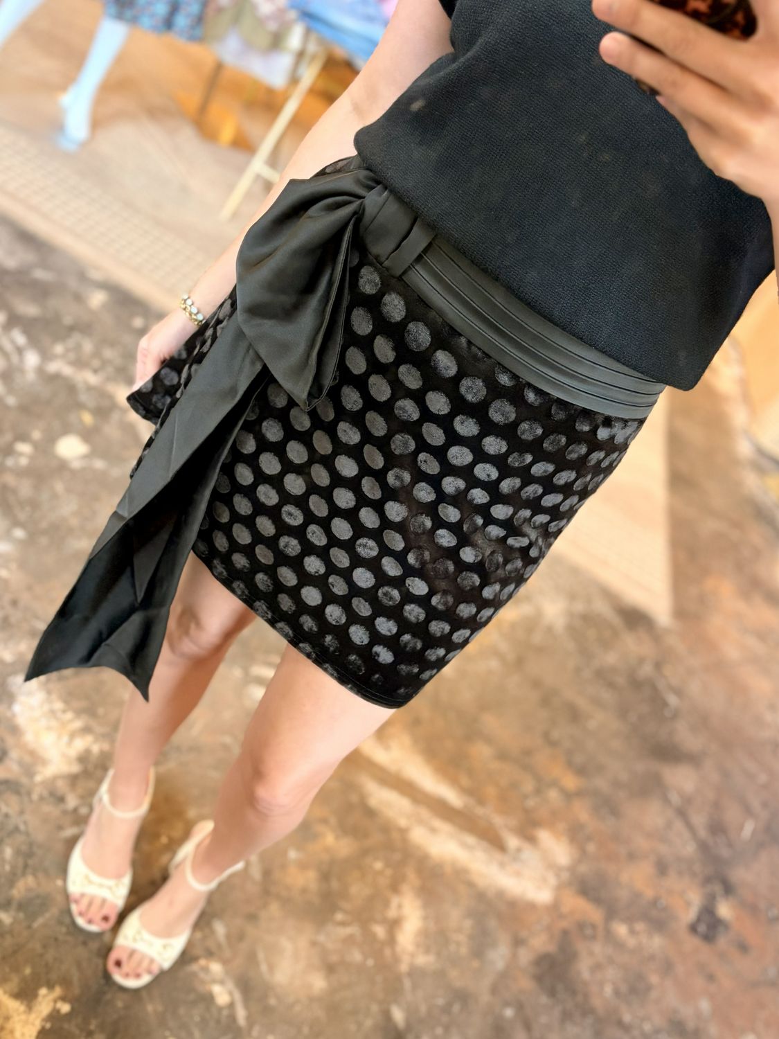Velvet Holiday Skirt