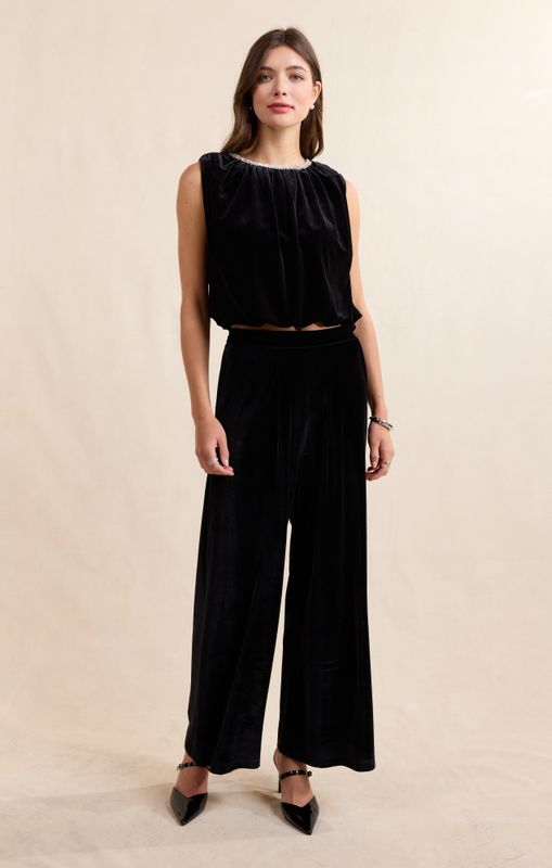 Velvet Bubble Top