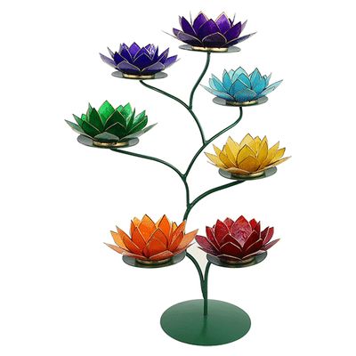 Chakra Lotus display - groen