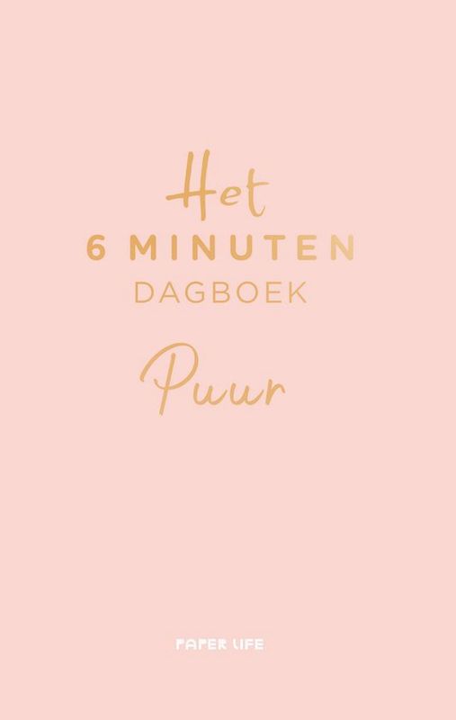 Het 6 minuten dagboek Puur