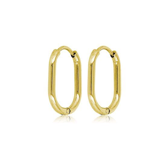 Oorring goud 18mm x 2mm - My Bendel