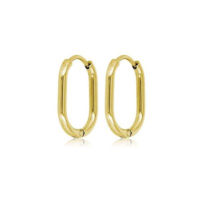 Oorring goud 18mm x 2mm - My Bendel