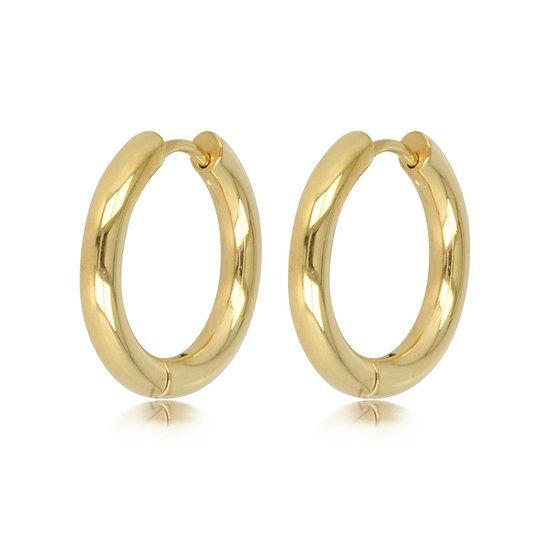 Oorring goud 20mm x 3mm - My Bendel