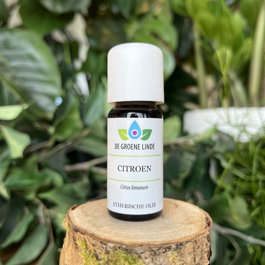 De Groene Linde - Citroen (Enkelvoudige) Etherische Olie 10ml