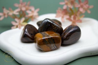 Tijgerijzer zaksteen 10-20g