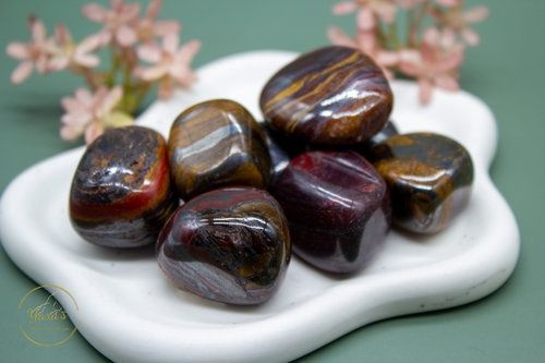 Tijgerijzer zaksteen 20-30g