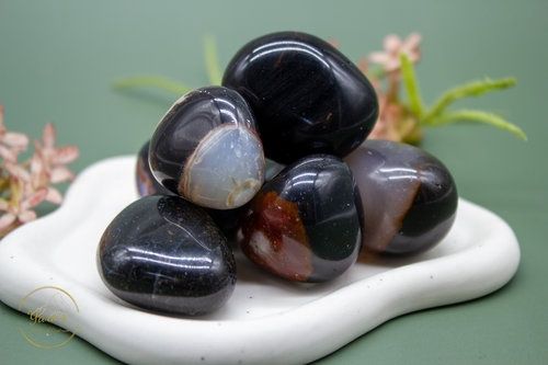 Sardonyx zaksteen 30-45g