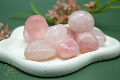 Rozenkwarts zaksteen 10-20 gram