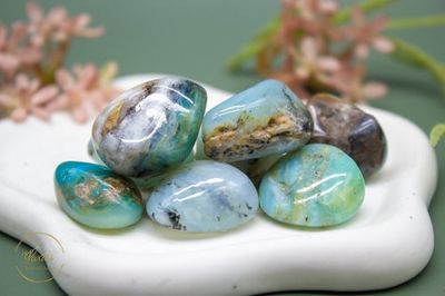 Blauwe Opaal Zaksteen Peru A+ 6-15g