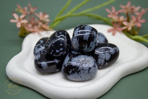 Sneeuwvlokobsidiaan zaksteen 10-15g