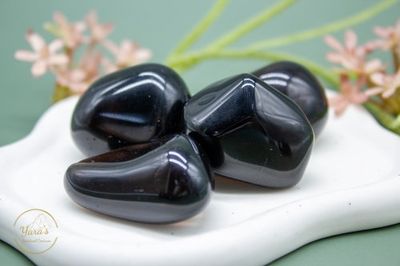 Apachetranen Zaksteen (Rookobsidiaan)  25-35g