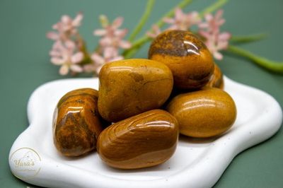 Caramel Jaspis Zaksteen 20-30g