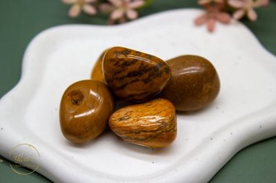 Caramel Jaspis Zaksteen 10-20g