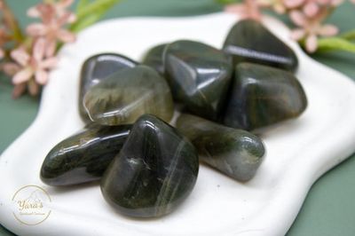 Groene Chalcedoon Zaksteen 10-25g