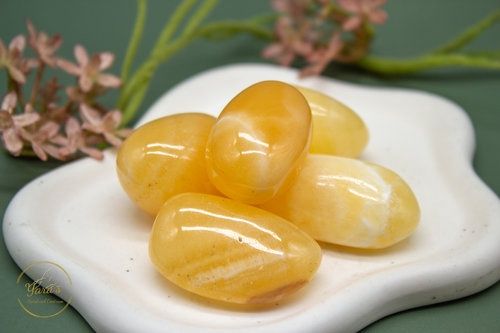 Gele Calciet zaksteen 20-30g