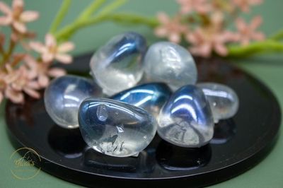 Aqua aura zaksteen 5-10g