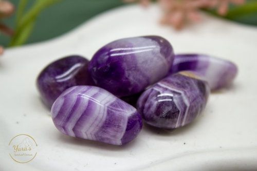 Chevron Amethist Zaksteen 5-10g