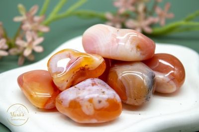 Abrikoos Agaat zaksteen 10-20g