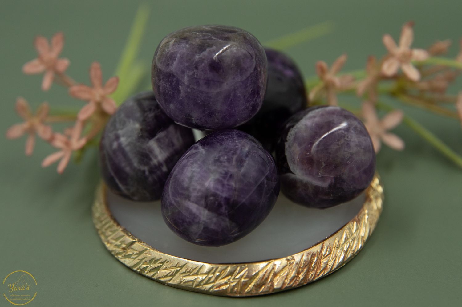 Amethist zaksteen A+ 30-40 gram