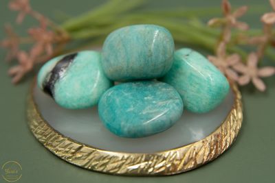 Amazoniet zaksteen 10-20g