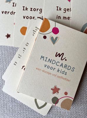 Mind Cards voor kids  &#39;Een doosje vol zelfliefde&#39; - STUDIOO-M