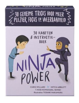 Kinder Kaartenset Ninja Power- Mitch Abblett