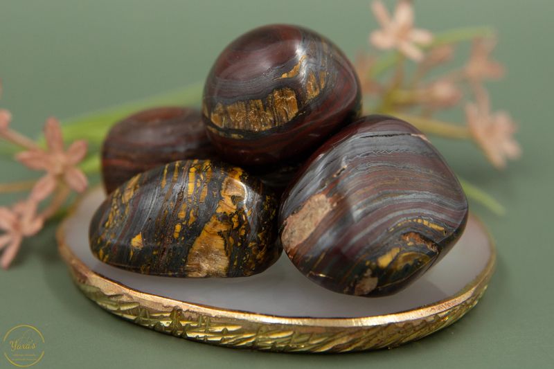 Tijgerijzer zaksteen 30-50g