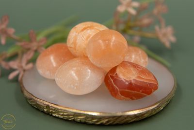 Oranje Seleniet zaksteen 5-30 gram