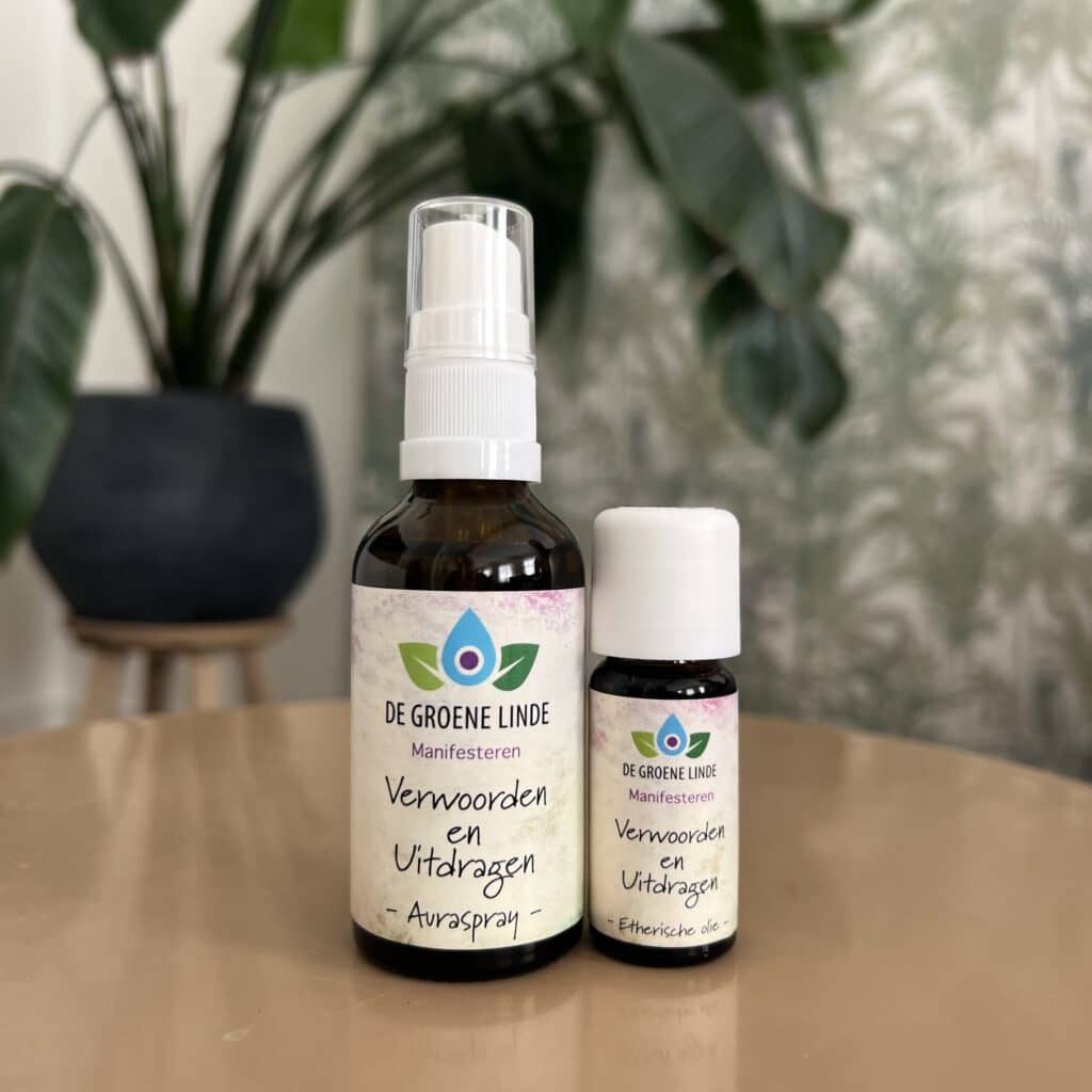 De Groene Linde - Verwoorden en Uitdragen (Manifesteren), Variant: Auraspray 50ml