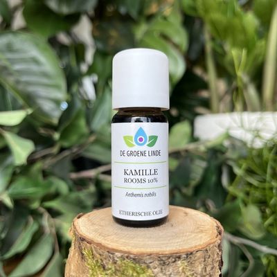 De Groene Linde - Kamille Rooms 10% (Enkelvoudige) Etherische Olie 10ml