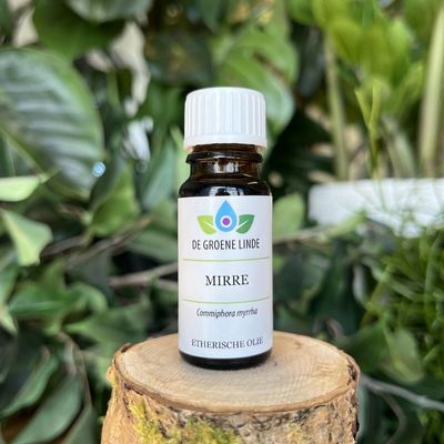 De Groene Linde - Mirre (Enkelvoudige) Etherische Olie 10ml