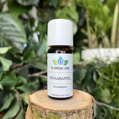 De Groene Linde - Sinaasappel (Enkelvoudige) Etherische Olie 10ml