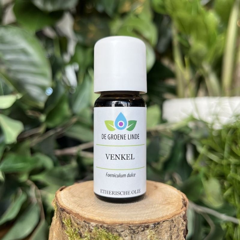De Groene Linde - Venkel (Enkelvoudige) Etherische Olie 10ml