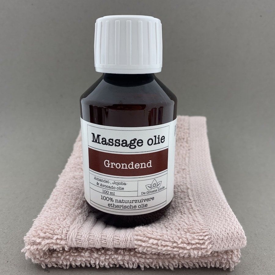 De Groene Linde Grondend -  Massage Olie 100ml